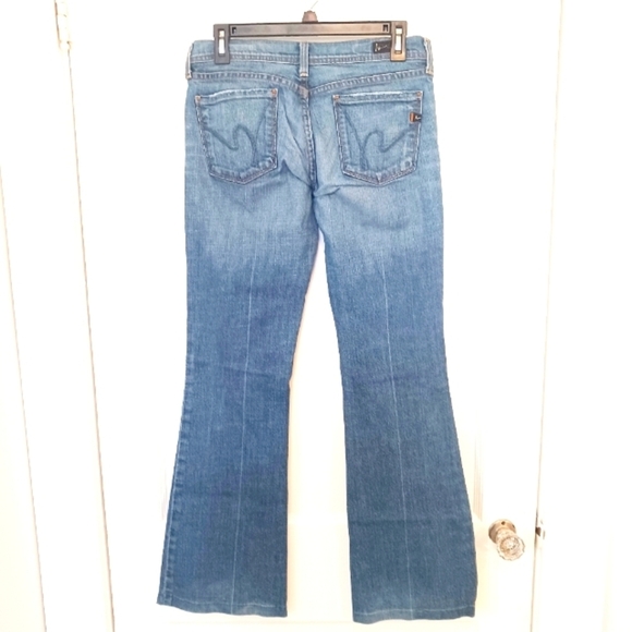 Citizens Of Humanity Y2K Flare Leg Jeans SZ 28  low waist flare. - Picture 1 of 6